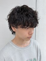 エリマ 調布(elima)&nbsp;波巻きマッシュ波巻きスパイラルパーマ波巻きウルフツイスパ