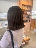 きりっぱなしボブ/ベージュカラー