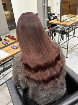 ネクスト 池袋(NEXT) エクステ/ワインレッド/ロングヘア