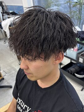 ラヴィラ(la villa) 縦落ちツイスパマッシュ(小山市美容室/ツイスパ/メンズ/小山市)