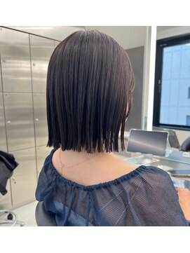 サンドハーツギンザ(sand Hearts ginza) 縮毛矯正でぷつっとタイトなBob◎