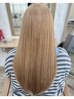 ラウラアンドロー(LAURA&RO)&nbsp;ミルクティーベージュダブルカラーインナーカラーケアブリーチ