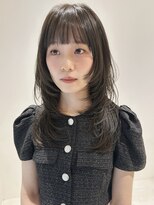ニール 名古屋 伏見 丸の内(NEELU)&nbsp;【NEELU_misa】ハッシュカット グレージュカラー