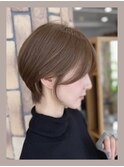 似合わせ大人ショート/ショートボブ/小顔ヘア/40代50代60代