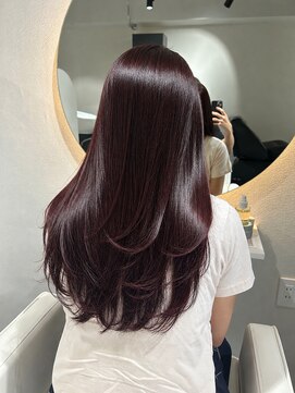 レヴァ(LEVA) 「茨木髪質改善×艶ピンクカラー」
