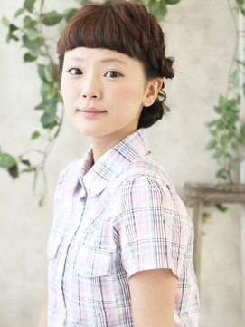 と和×美髪クリニック 巣鴨店 無邪気な甘さを与えるマッシュボブ★ハート編みこみ 巣鴨店