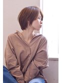 【joemi　新宿　近江】小顔効果抜群の耳かけエッジショート