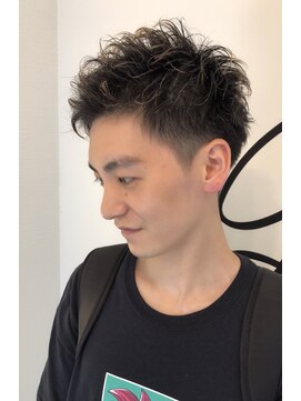 グロウム バイ アフェクト(glowm by AFFECT) お客様style 刈り上げベリーショートパーマ