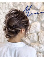 モアナ バイ ヘッドライト 沖縄東崎店(Moana by HEADLIGHT)&nbsp;大人可愛いアレンジ☆デザインカラー☆学割U24