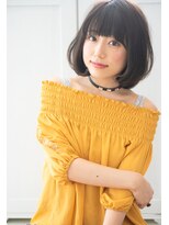 リル 8F 銀座(Rire)&nbsp;【Rire-リル銀座-】王道シルエット切りっぱなしボブ