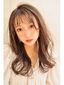 ビーチ(BEACH) 抜け感切りっぱなしロブ濡れ髪ダークアッシュ