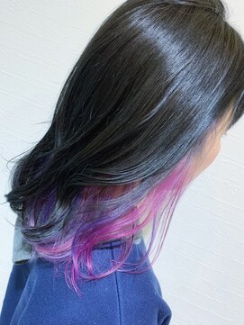 アプリバイリアン 浦和2号店(appri by Rien) エアリーミディ/インナーカラー/黒髪[浦和/浦和駅]