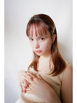 ナンバー アンフィール 渋谷(N° anfeel) 艶髪オレンジベージュ