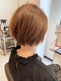 ヘアーウィーヴ 佐倉店(hair Weve) 柔らかい動きを出した丸みボブ。シアバターでスタイリンング♪