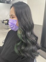 ヘアリゾートユア 新大久保店(hair resort YuA)&nbsp;インナーグリーン