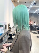 シスタ(SISTA)&nbsp;【SiSTA】ペールグリーン/ミント/ダブルカラー/ケアブリーチ