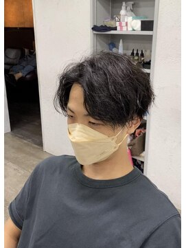 プライズ アイリス 池袋東口店(prize Iris) サイドパート/くせ毛/刈り上げ/メンズ/￥5280