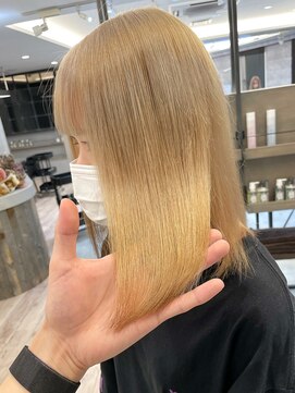 ルーブ トウキョウ(Loob. TOKYO) ハイトーンベージュ.ハイトーンカラー.ダブルカラー.ブリーチ