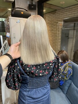 ラフ(LAFF) #黒髪#ボブルフ#ネビージュ#小顔#ワンレン