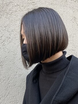 オアシスアヴェダ ザ・ペニンシュラ東京(OASIS AVEDA) メンズ 前下がりボブ