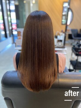 アキコ(AKIko) アルカリ縮毛矯正でお手入れ楽々20代/30代/40代