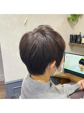 カミケン 清明店(kamiken.) すっきり大人ハンサムショート小顔クール【カミケン清明店】