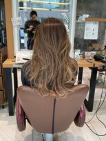 ネオリーブルカ 御茶ノ水店(Neolive Luca)&nbsp;ロングレイヤー×ハイライト大人女性の美人髪作り