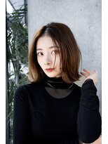 レノラ 本町(LENORA)&nbsp;20代30代大人かわいいナチュラル暗髪ゆるめパーマヘア