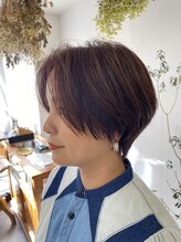 ソソ 与野(So/So) ハンサムショート/バイオレットカラー/秋色カラー/ショート