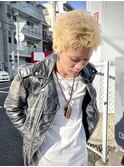 抜きっぱなしブロンド　ホワイトブロンド　パンク　スパイキー