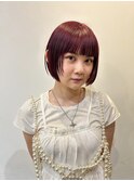 赤髪【新潟/ハイトーン/ボブ】