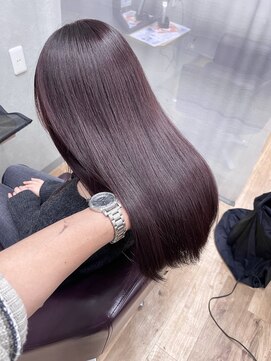 キセイ イオンモール新利府北館店(KISEI) 【質感再整カラー】×ピンクバイオレット