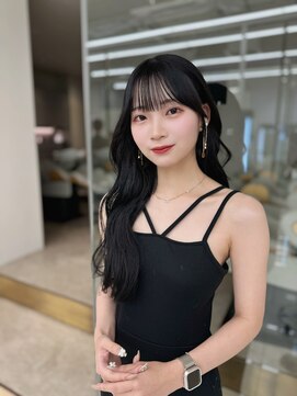 コア 銀座(COA) 銀座前髪/顔まわりカット/暗髪/美髪