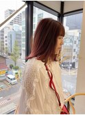 ボブ/ミディアムボブ/ピンク〔久屋/丸の内/久屋大通/高岳/栄〕
