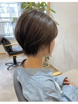 ソラ 京都桂川店(SORA.) 大人可愛い20代30代40代50代丸みショートボブ◎