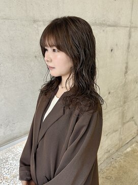 ロマーリ 岡山店(LOMARLIE) ロングパーマ20代30代ニュアンスパーマ韓国レイヤー岡山パーマ