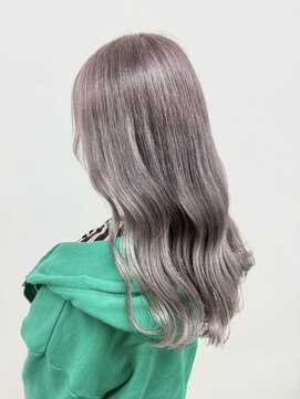 ミルヘアデザイン(mil hair design) グレージュ　艶髪　髪質改善　ミディアムレイヤー