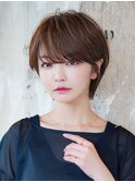ショートヘア/分け目なし/イメチェン/30代40代50代60代/表参道