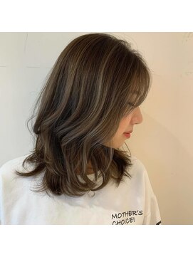 ユウヘアー 大高店(U Hair) 派手見えNGナチュラルハイライト白髪ボカシにも