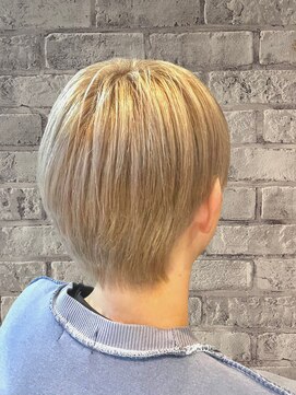 メンズプライマル(Men’s PRIMAL) MEN’S/フェザーパーマ/サーフカール/刈り上げセンターパート