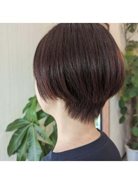 美容室ピース ショートボブ