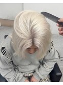 MEN’S HAIR/ブルーブラック/フェザーパーマ/渋谷