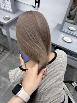 ペレ 栄店(PELE) クラゲヘアー/小顔に見せるヘア/ココアベージュ/栄