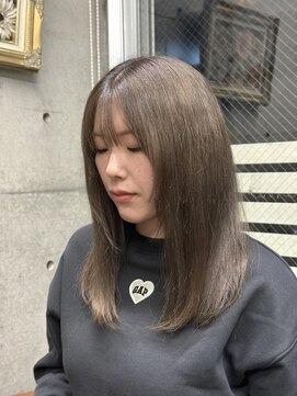 美容室カードル 新小岩店(Cadre) グレージュ/暗め透明感カラー/新小岩