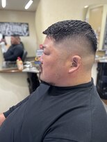 バーバーサトウ(BARBER SATO)&nbsp;濡れパン　フェザーアップ