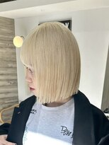 ヲタク(wotaku.)&nbsp;ホワイトブロンド抜きっぱなしブリーチブリーチ2回ケアブリーチ