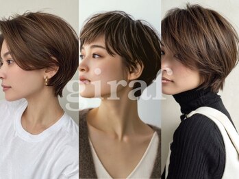 ジラフ(giraf)の写真/大人女性に人気なショートカット&ショートボブ*『丸み』『毛束感』も叶える技術[吉祥寺/白髪染め/髪質改善]
