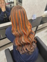 リルフェアリー 磐田店(Li’lFairy) beige × orange