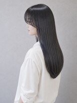 シャムオーツー 国分寺(CHAM:O2) ☆新・髪質改善美髪縮毛矯正/ブルーブラック/ロング☆
