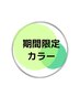 カラーだけしたい方★【イヤリングカラー】　+全体カラー￥13750～